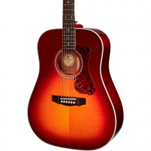 Гитара Guild D-140 Westerly Collection Dreadnought Acoustic, Cherry Burst