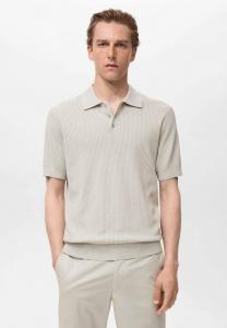 Поло Mango, серый