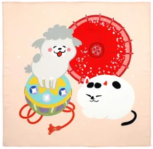 Wrap, Decorate, and Adorable! Big Furoshiki with Dogs and Cats, Double the Fun When You Have Both (7) Limited Edition (Kodansha Characters A)
