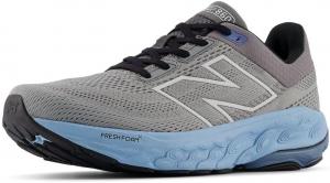 Кроссовки для бега New Balance Men's Fresh Foam X 860 V14, Slate Grey/Chrome Blue/Sea Salt