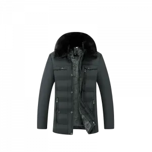 Куртка Unisex с воротником-поло и флисовой подкладкой VanCamel, синий