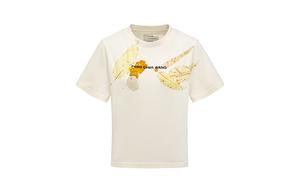 Футболка из хлопка с вышитым логотипом Feng Chen Wang, белый