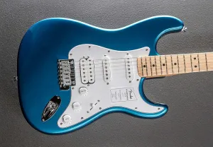 Fender Standard Stratocaster HSS - Аквамариновый металлический с кленом