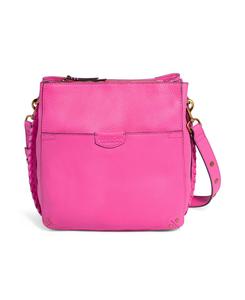 Сумка через плечо Luca с тремя отделениями American Leather Co, Knockout Pink