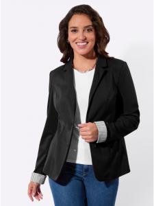 WITT WEIDEN Черный трикотажный пиджак