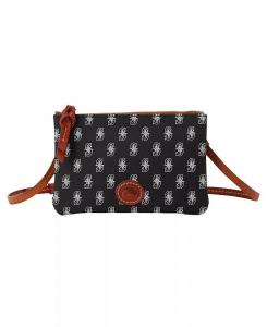 Кошелек через плечо Seattle Mariners с молнией сверху Dooney & Bourke, белый