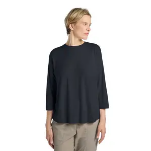 Футболка Jack Wolfskin Travel 3/4 sleeve, черный