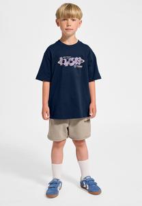 Футболка Hummel LOOSE S/S HS GRAPHIC, Dress Blues/Blue