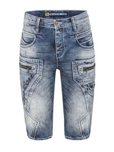 Обычные джинсы CIPO & BAXX Bermuda, Blue Denim