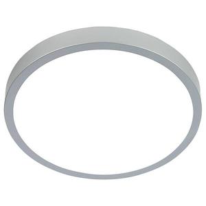 Светодиодный потолочный светильник Briloner Runa V, 5 см, серебряный