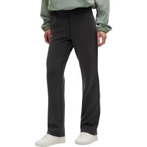 Мягкие стрейчевые повседневные брюки для женщин Lululemon, черный