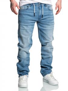 Джинсы Amaci&Sons, светло-синий