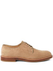 Brunello Cucinelli туфли дербу, коричневый