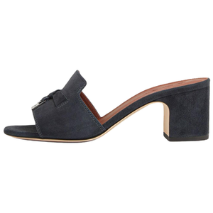 Loro Piana Тапочки-слайды 5,5 см женские синие