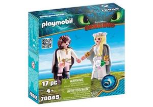 Playmobil, Как приручить дракона, кубики для молодоженов, 70045