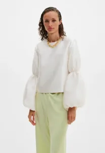 Блузка cia с двойными пышными рукавами Malina, Ivory