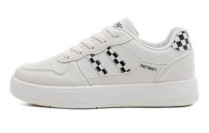 RENBEN Износостойкие легкие низкие скейтерские туфли для женщин с эффектом увеличения роста - бежево-черные, цвет Beige Black