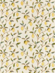 Индивидуальные шторы с вышивкой Lemon Tree Morris & Co., Bayleaf/Lemon