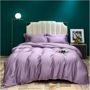 NNJFEJFJGMGRU Комплект постельного белья из белого шелкового охлаждающего материала