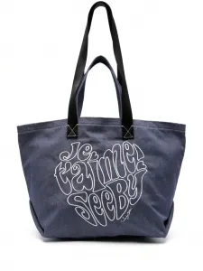 Джинсовая сумка-тоут Je T'aime See by Chloé, синий