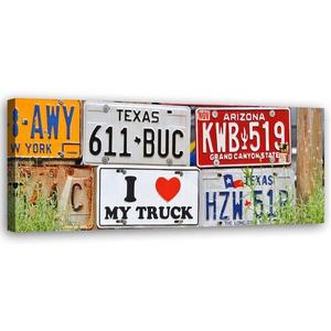 Картина арт-принт KUNSTLOFT Mixed Plates, многоцветный