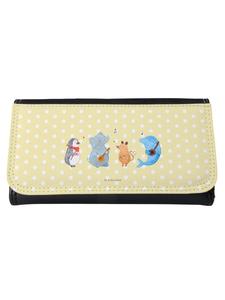 Mr. & Mrs. Panda Женский кошелек, большого размера, без надписи, пастельно-желтого цвета