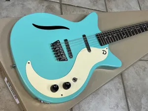 Электрогитара Danelectro 59 Vintage 12-струнная, темно-аквамариновая