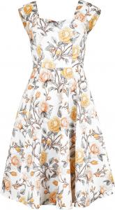 Платье средней длины H&R London Rose Swing Dress, разноцветный