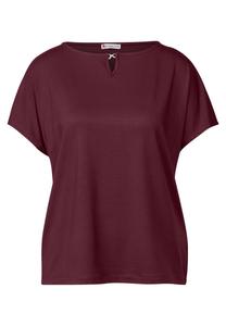 Рубашка STREET ONE, темно-красный