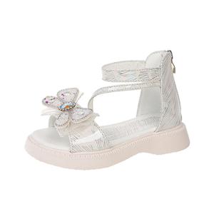 Детские сандалии с высоким верхом, устойчивые к скольжению, для детей от 3 до 7 лет RHOBESAM, бежевый