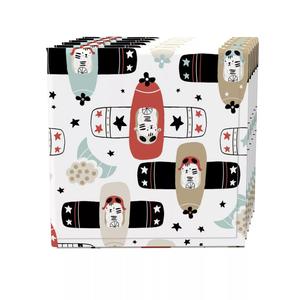 Набор салфеток, 100% полиэстер, набор из 4 шт., 18х18 дюймов. Пилоты тигров в самолетах.