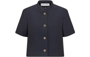 Деловой костюм женский темно-синий Dior