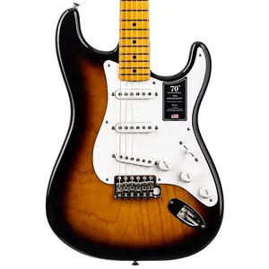 Fender 70-летие American Vintage II 1954 Stratocaster - двухцветный санберст (567)