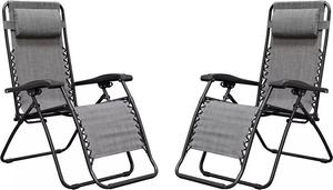 Стул Caravan Sports Infinity Zero Gravity (2 шт.), серый