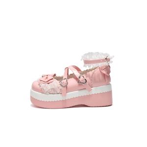 Yang Nianhua Платформенные туфли Мэри Джейн для женщин розовые, цвет Pink