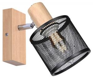 Потолочный светильник Nettlife Gisela 1flammig, черный