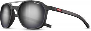 Солнцезащитные очки Julbo Slack Lifestyle, унисекс, поляризованные, для походов и повседневного использования, 100% защита от УФ. Цвет: Black / Crystal Frame - Smoke W/ Silver Mirror Lens (Spectron 3)