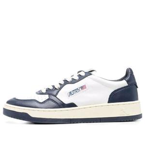 Кроссовки medalist leather low 'white navy' Autry, белый