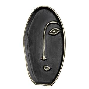 Декоративная ваза GILDE Face Typ B, черный