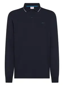 Поло с длинными рукавами Sun67, синий