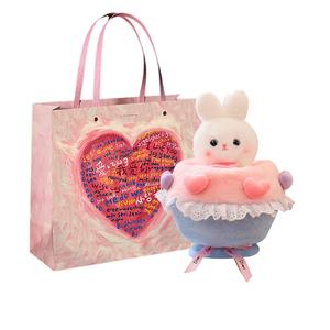 Плюшевая кукла Rabbit Bouquet высотой 32 см OLOEY