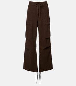 Безрукавные хлопковые карго-штаны Entire Studios, Brunette