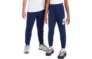 Детские трикотажные спортивные штаны Nike, цвет Navy