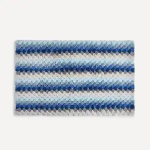 Хлопковый коврик для ванной Fanatasy Graccioza, синий