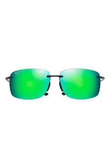 Безободковые солнцезащитные очки Hema Maui Jim, черный