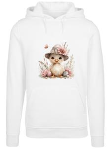 Свитер F4NT4STIC Süßes Oster Küken mit Hut, White