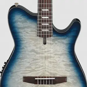 IBANEZ FRH20QMN CTL: Космически-синий распыленный эффект, низкий глянец, 6-струнная классическая электрогитара