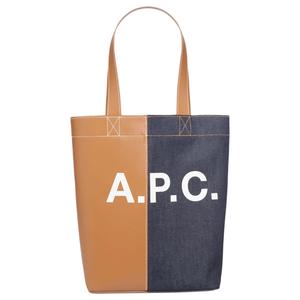 Сумка через плечо A.P.C с панелями и принтом логотипа