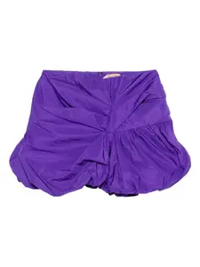 Юбка с объемным подолом Nº21, фиолетовый