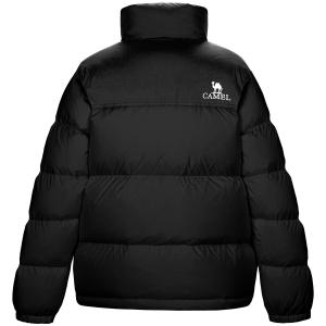 Пуховик унисекс CAMEL, Белый черный